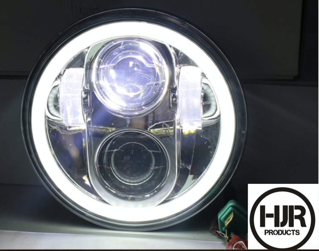 LED 5.75″ Inch Headlight 6000K PURE WHITE - HJR Products